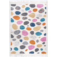 Maybelle Braided Tassle Modern Area Rug