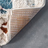 Maybelle Braided Tassle Modern Area Rug