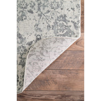 Vintage Floral Gray Area Rugs