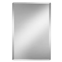 Frameless Rectangular 20" x 30" Beveled Wall Mirror