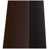 Pillar Walnut Wood Modern Floor Lamp