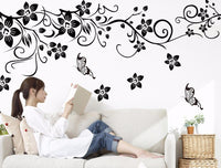 Wall Floral Art Sticker Decal 3D