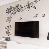 Wall Floral Art Sticker Decal 3D