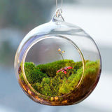 Ball Globe Hanging Glass Vase