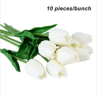 Silk Tulips - 10 pcs