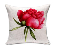 Floral Throw Pillow/Cushion Covers