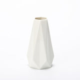 White Black Ceramic Tabletop Vase