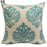 Vintage Geometric Floral Throw Pillow Covers