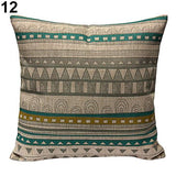 Vintage Geometric Floral Throw Pillow Covers