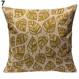 Vintage Geometric Floral Throw Pillow Covers