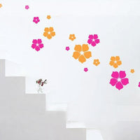 1pc Removable Beautiful Flowers Wall Sticker