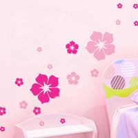 1pc Removable Beautiful Flowers Wall Sticker