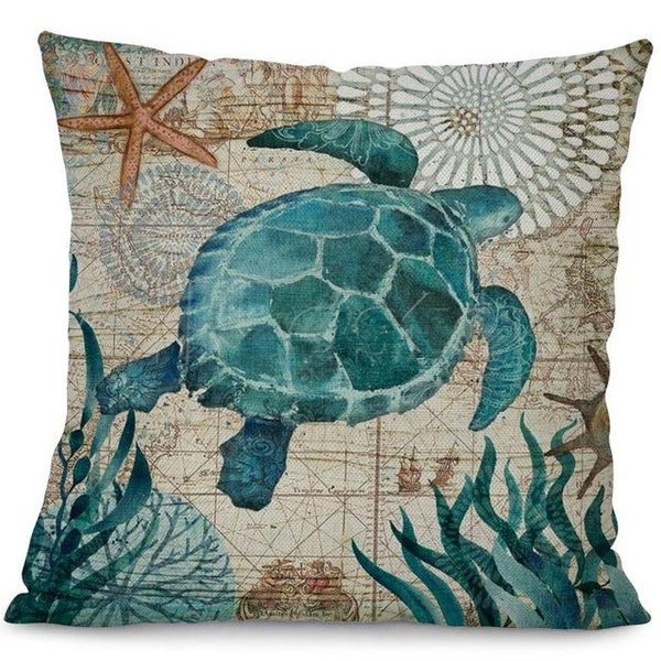 Marine Ocean Printed Cushion Covers