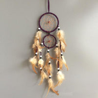 Wall Hanging Wind Chimes with Feathers