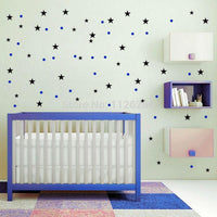 Stars Triangles Round Circles Wall Decal Stickers