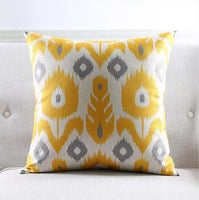 Abstract Geometric Printed Cushion Cover