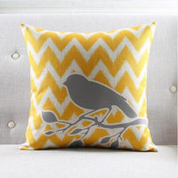 Abstract Geometric Printed Cushion Cover