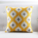 Abstract Geometric Printed Cushion Cover