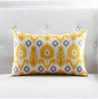 Abstract Geometric Printed Cushion Cover