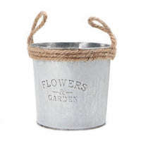 Metal Flower Garden Vase