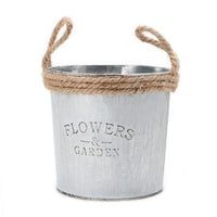 Metal Flower Garden Vase