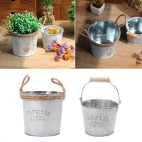 Metal Flower Garden Vase