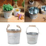 Metal Flower Garden Vase
