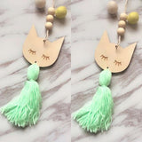 Wood Bead Wall Hanging Ornaments
