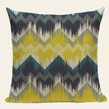 Chevron Yellow Throw Pillow Covers