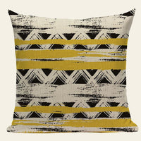 Chevron Yellow Throw Pillow Covers