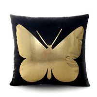Black Golden Cushion Covers