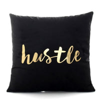 Black Golden Cushion Covers