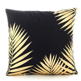Black Golden Cushion Covers
