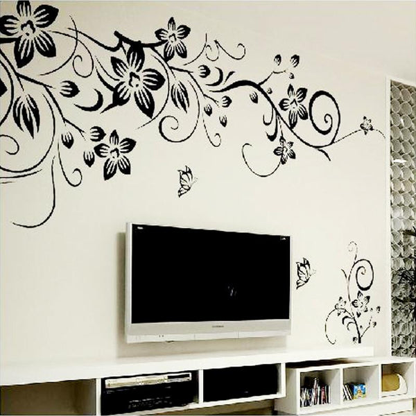 Wall Floral Art Sticker Decal 3D