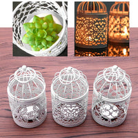 Hanging Bird Cage Candle Holder