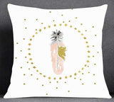 Pink Pillow Cases - Goose/Feather/Balloons