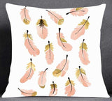 Pink Pillow Cases - Goose/Feather/Balloons