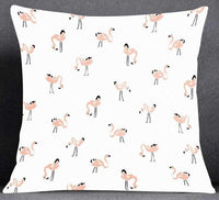 Pink Pillow Cases - Goose/Feather/Balloons