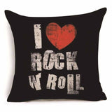 Throw Pillow Cushion Cover - Love/Mr Mrs/Heart
