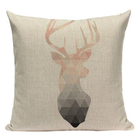Tropic Palm Leaf Throw Pillow Covers