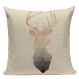 Tropic Palm Leaf Throw Pillow Covers