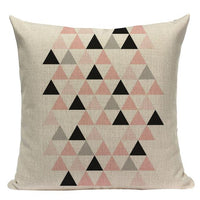Tropic Palm Leaf Throw Pillow Covers
