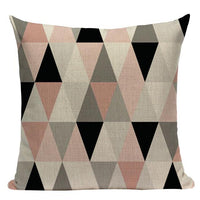Tropic Palm Leaf Throw Pillow Covers
