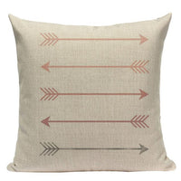Tropic Palm Leaf Throw Pillow Covers