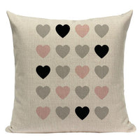 Tropic Palm Leaf Throw Pillow Covers