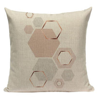 Tropic Palm Leaf Throw Pillow Covers