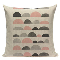 Tropic Palm Leaf Throw Pillow Covers
