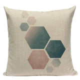 Tropic Palm Leaf Throw Pillow Covers