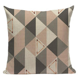 Tropic Palm Leaf Throw Pillow Covers