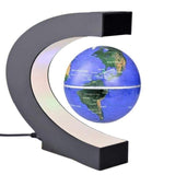 C shape Floating Globe LED Magnetic Levitation